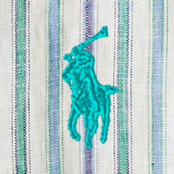 Blue Green/White