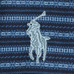 Navy Fairisle