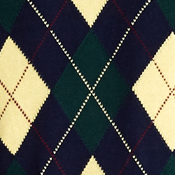 Navy Argyle