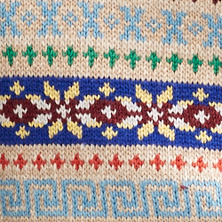 Camel Fairisle