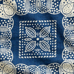 Indigo/Cream