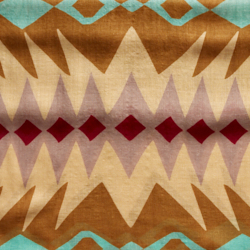 Cream & Green Multi