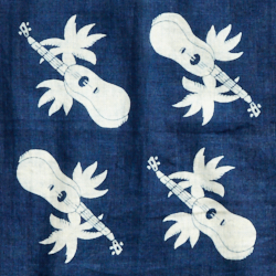 Indigo/Cream