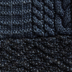 Black/Blue Indigo