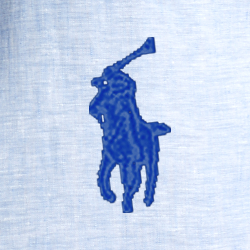 4661 Dress Shirt Blue/Whi