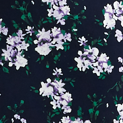 Navy/Violet Floral
