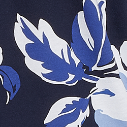 Refined Navy Sea Floral