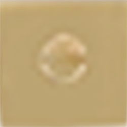 Natural Brass/Crystal