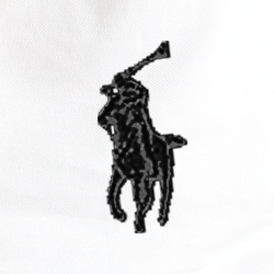 Blanc/Noir Polo