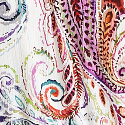 White Captiva Paisley