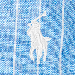 Capri Blue/White Stripe