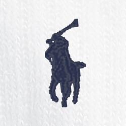 White W/Navy Pp