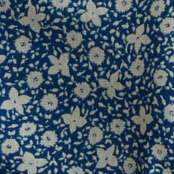 Blue/White Floral