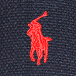 Navy Canvas/Red/White