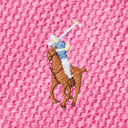 Pink Canvas W/ Multi Pp