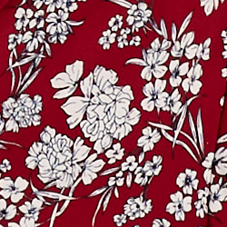 Vibrant Garnet/Cream
