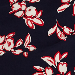 Navy/Red/Cream