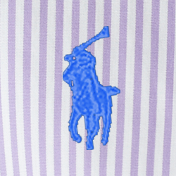 Purple/White