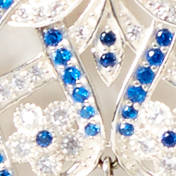 Blu/Argento