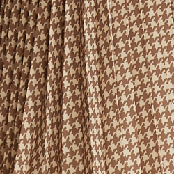 Brown/Tan Houndstooth