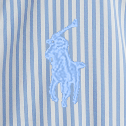 Medium Blue/White