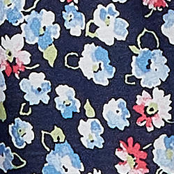 Navy Print