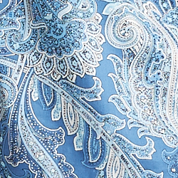 Blue Paisley