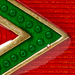 Red/Green/Brass