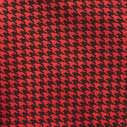 Red/Black Houndstooth