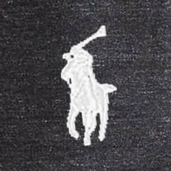 Black Marl Heather/White