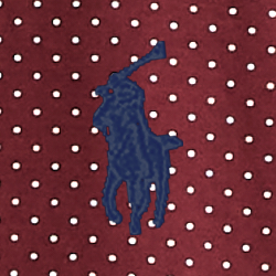 Classic Wine Polka Dot