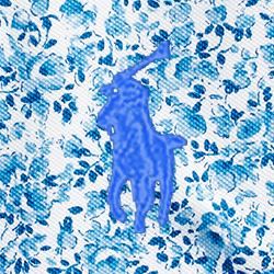 White Blue Multi