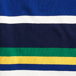 White Multi Stripe