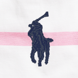 Pink Heather/White