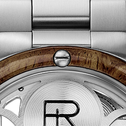 Grey Skeleton Dial