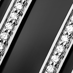 Diamanten und Emaille