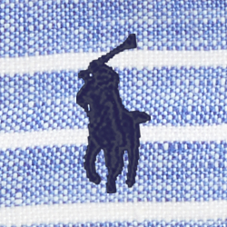 4367 Blue/White Stripe