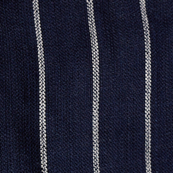 Navy/Cream Pinstripe