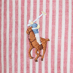 Pink/White Seersucker