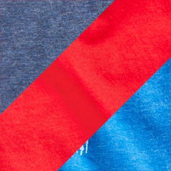 Blue Heather/White/Red