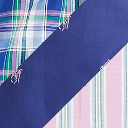 Stripe/Navy/Pink
