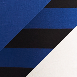 White/Black/Blue