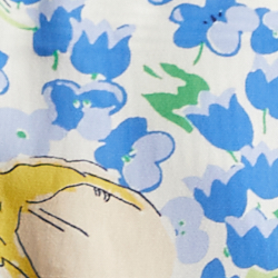 Blue Tulip Print