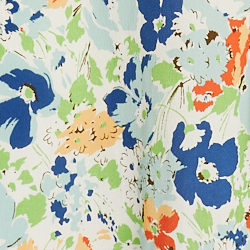 Colonial Cream/Blue/Multi