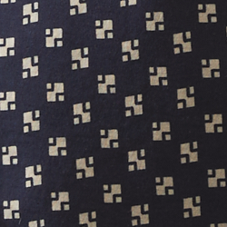 Bright Navy Deco Carre