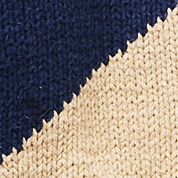 Cream/Blue