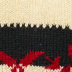 Cream/Red Multi
