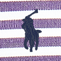 Purple & White