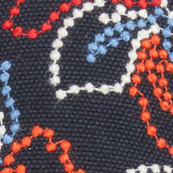 Lauren Navy Multi/Nautcl