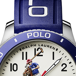 White Dial/Blue Bezel